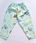 AirplanePrintKidsCottonPJSet