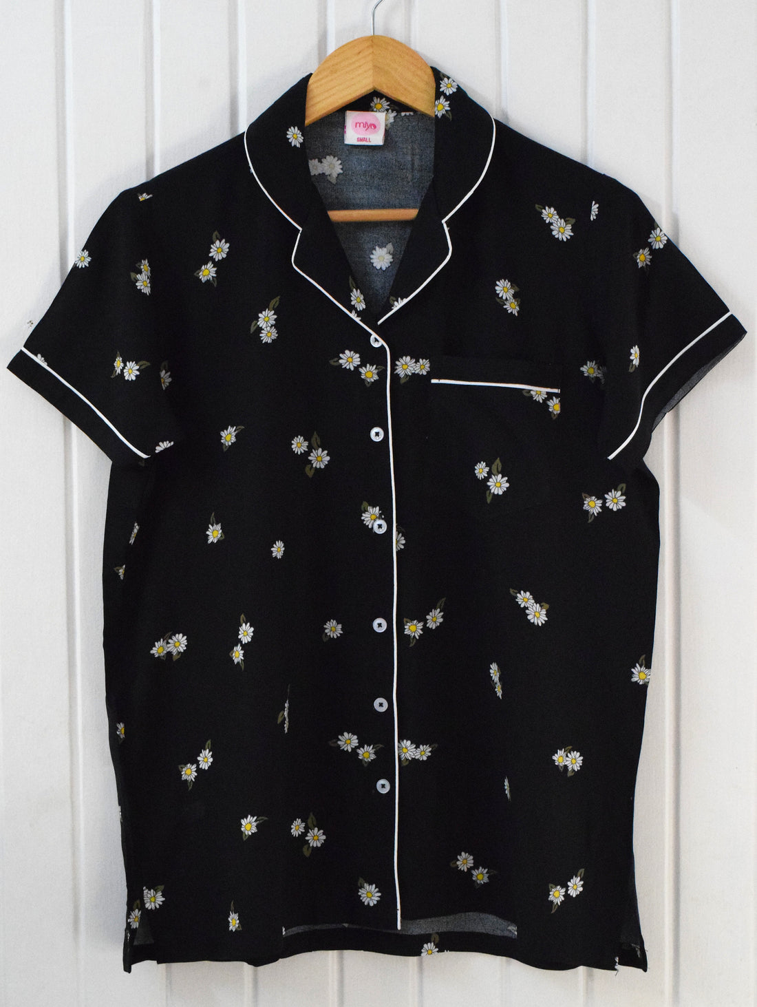 Midnight Daisy Cotton PJ Set