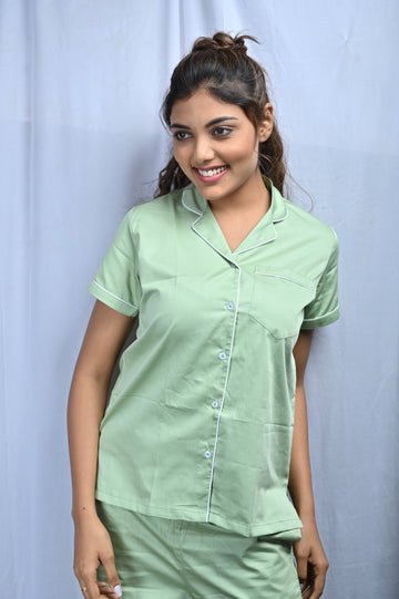 Solid Lime Green PJ set
