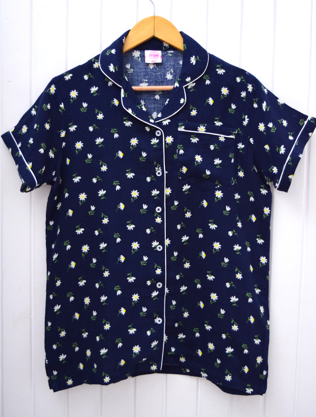 Midnight Bloom Cotton PJ Set