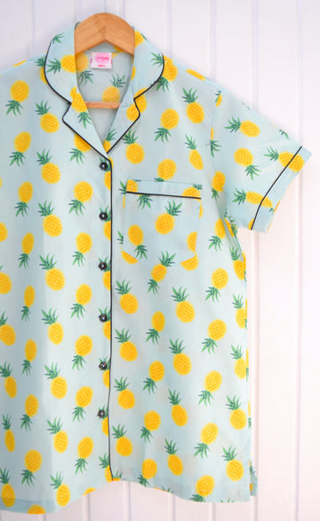 Tropical Pineapple PJ Set