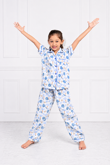 Blue Panda Kids Pj set