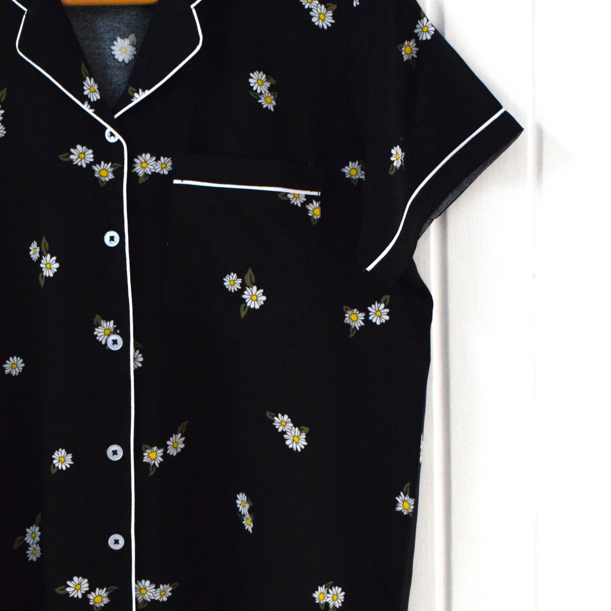 Midnight Daisy Cotton PJ Set