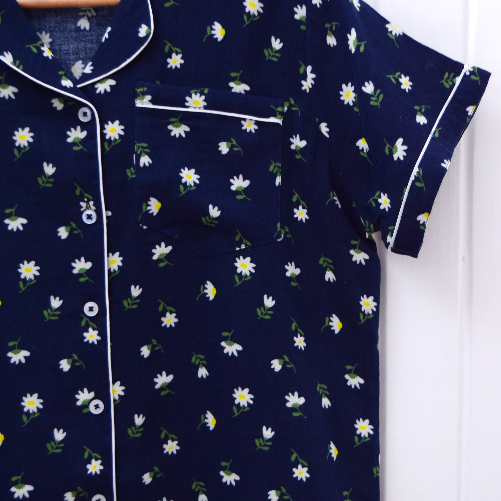 Midnight Bloom Cotton PJ Set